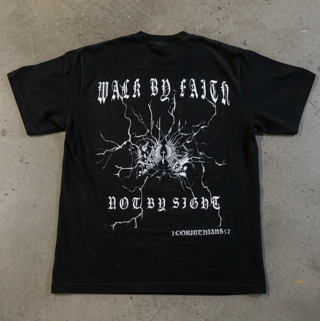 Walk by Faith "Premium" Oversized Tee