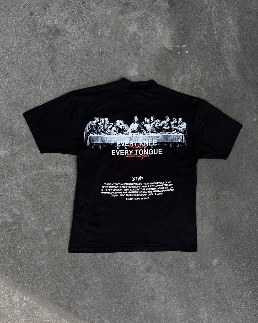 "The Last Supper" Oversized Boxy Tee