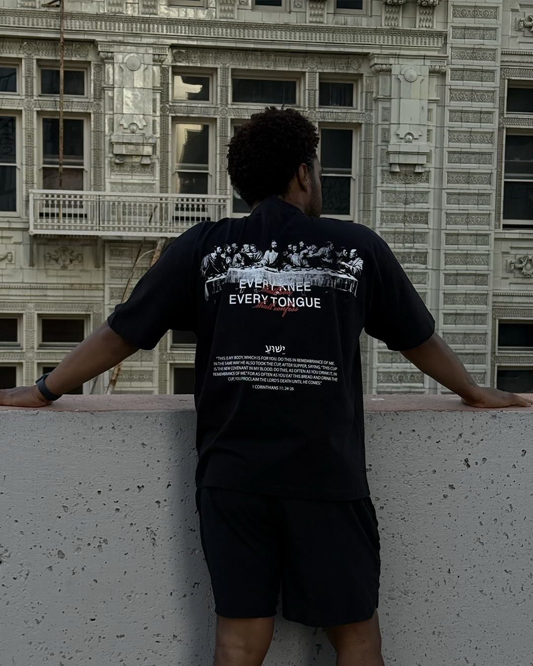 "The Last Supper" Oversized Boxy Tee